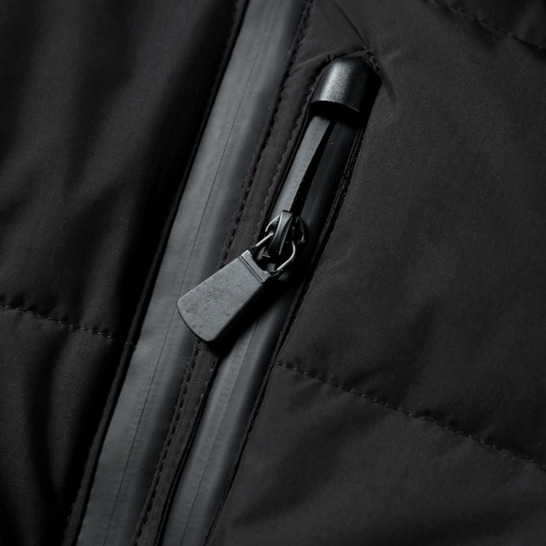 Puffer Jacket with Structured Fit | Quilted Insulated Design | Modern Winter Essential