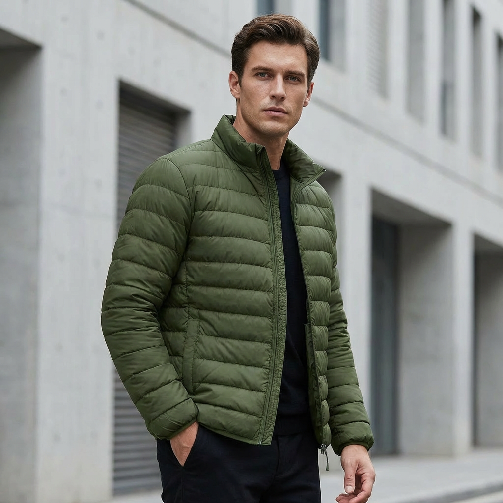 Puffer Jacket with Quilted Design | Lightweight Insulated Build | Everyday Comfort Layer