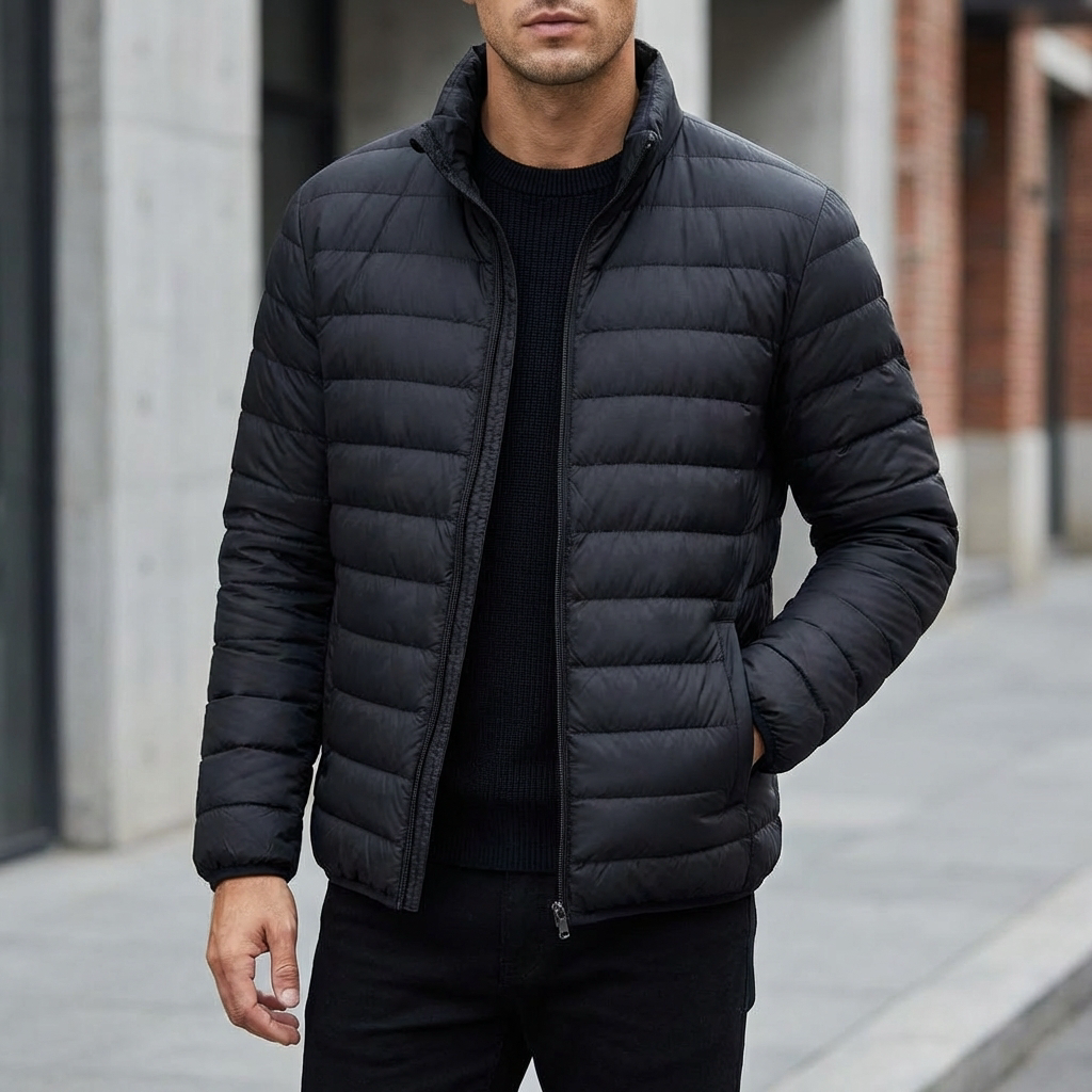 Puffer Jacket with Quilted Design | Lightweight Insulated Build | Everyday Comfort Layer