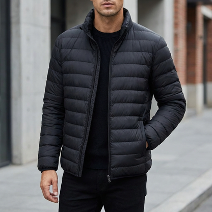 Puffer Jacket with Quilted Design | Lightweight Insulated Build | Everyday Comfort Layer