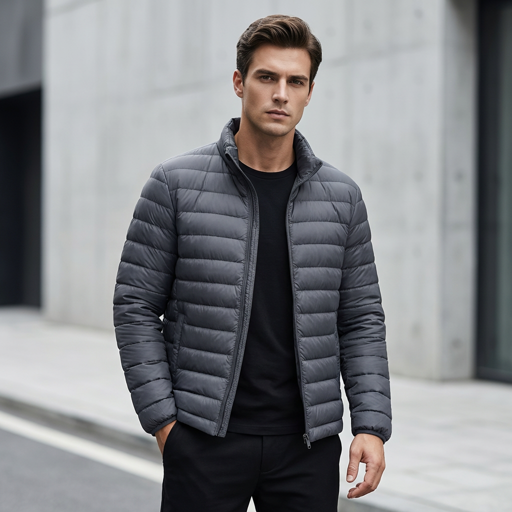 Puffer Jacket with Quilted Design | Lightweight Insulated Build | Everyday Comfort Layer