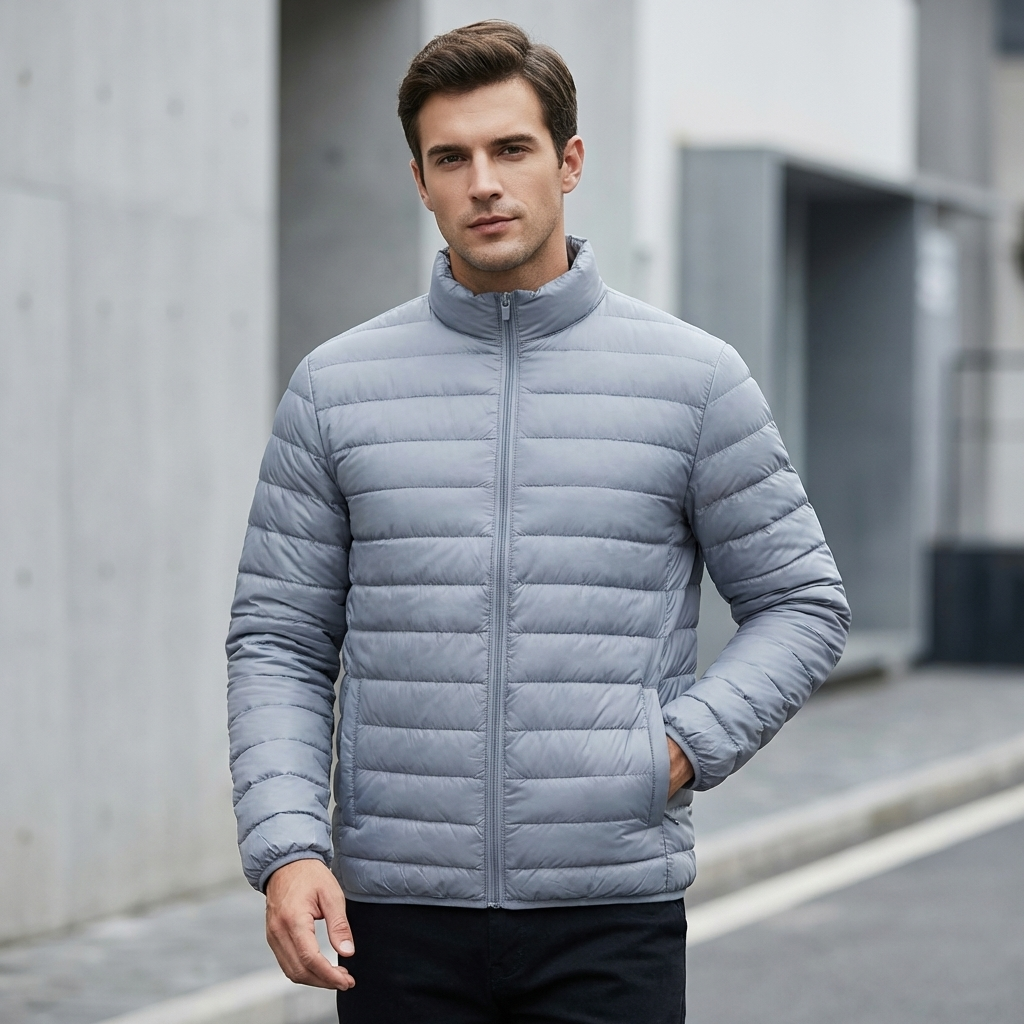 Puffer Jacket with Quilted Design | Lightweight Insulated Build | Everyday Comfort Layer