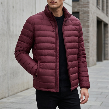 Puffer Jacket with Quilted Design | Lightweight Insulated Build | Everyday Comfort Layer