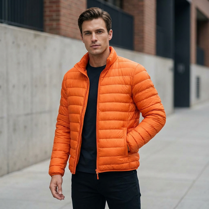 Puffer Jacket with Quilted Design | Lightweight Insulated Build | Everyday Comfort Layer