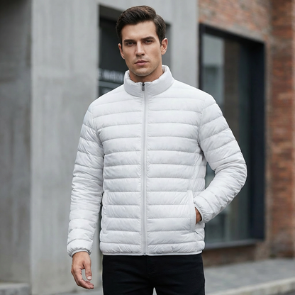 Puffer Jacket with Quilted Design | Lightweight Insulated Build | Everyday Comfort Layer