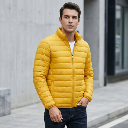 Puffer Jacket with Quilted Design | Lightweight Insulated Build | Everyday Comfort Layer