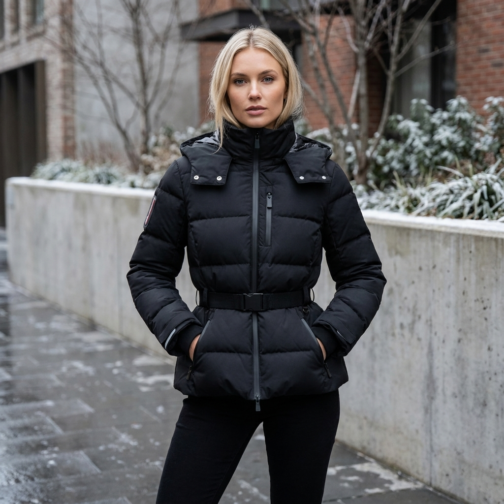 Puffer Jacket with Structured Fit | Quilted Insulated Design | Modern Winter Essential