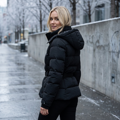 Puffer Jacket with Structured Fit | Quilted Insulated Design | Modern Winter Essential