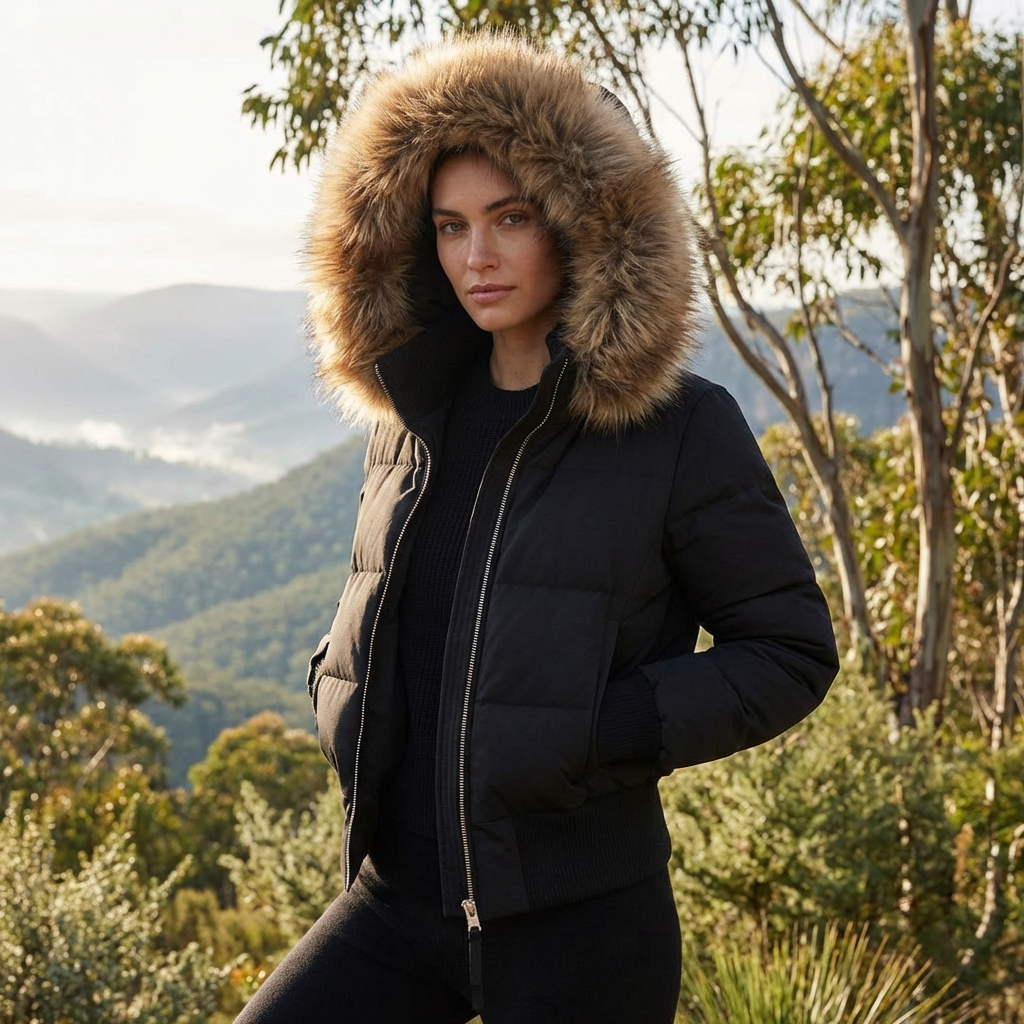 Winter Jacket with Hooded Design | Quilted Insulated Fit | Everyday Warm Comfort