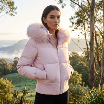 Winter Jacket with Hooded Design | Quilted Insulated Fit | Everyday Warm Comfort