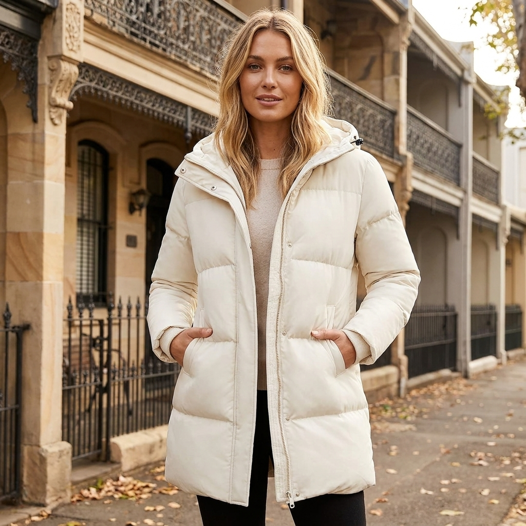 Winter Jacket with Hood | Quilted Insulated Design | Full Coverage Warmth