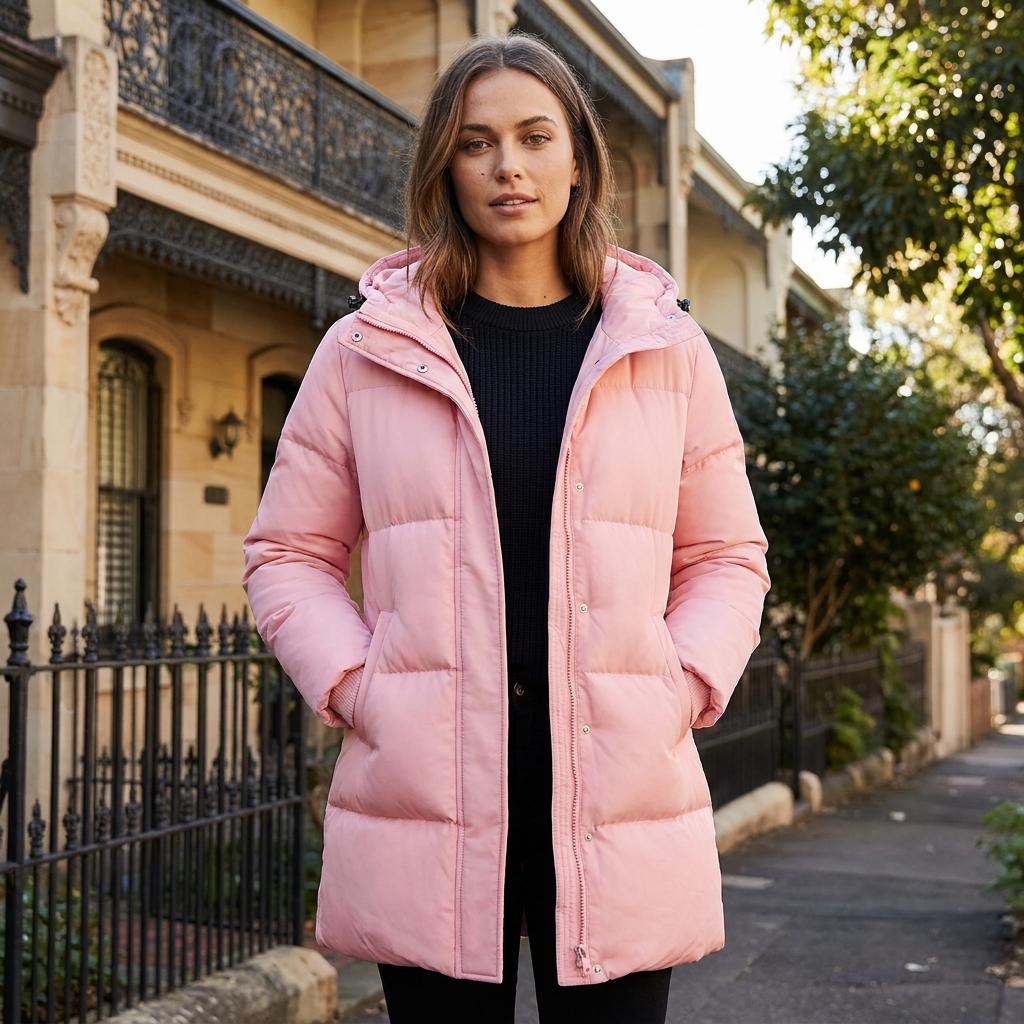 Winter Jacket with Hood | Quilted Insulated Design | Full Coverage Warmth