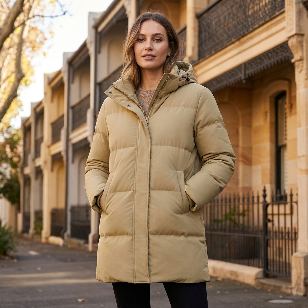 Winter Jacket with Hood | Quilted Insulated Design | Full Coverage Warmth