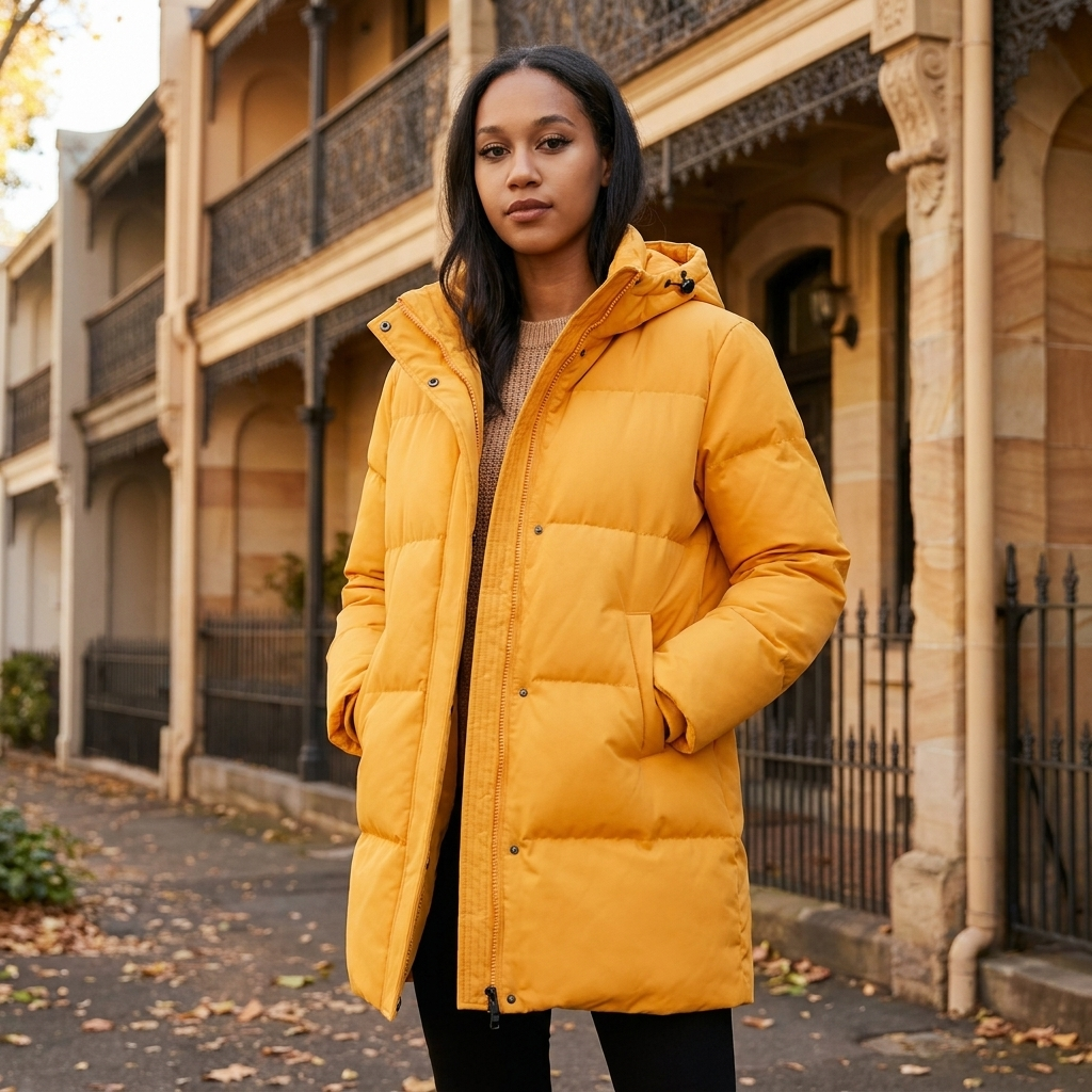 Winter Jacket with Hood | Quilted Insulated Design | Full Coverage Warmth